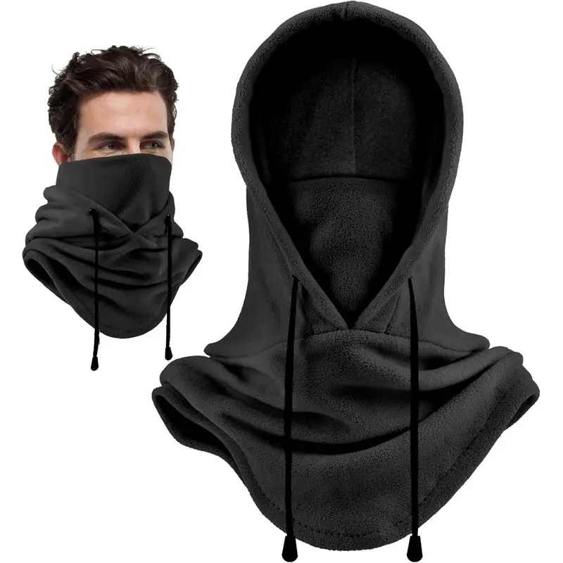 Pack Hiver Cagoule à Capuche & Gants Thermiques – Chaleur, Confort & Protection Totale - Image 2