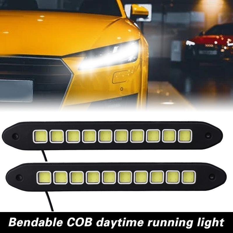 Bandes Lumineuses LED Flexibles pour Voiture 2Pcs – Éclairage Avant Moderne et Puissant - Image 3