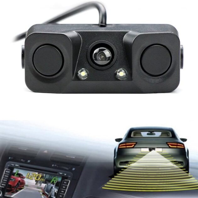 Caméra de Recul Intelligente avec Affichage de Distance