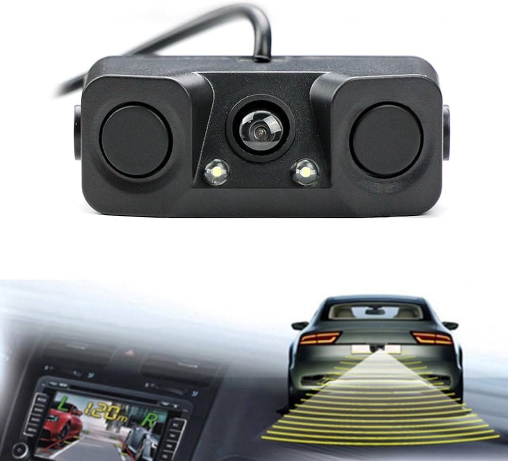 Caméra de Recul Intelligente avec Affichage de Distance