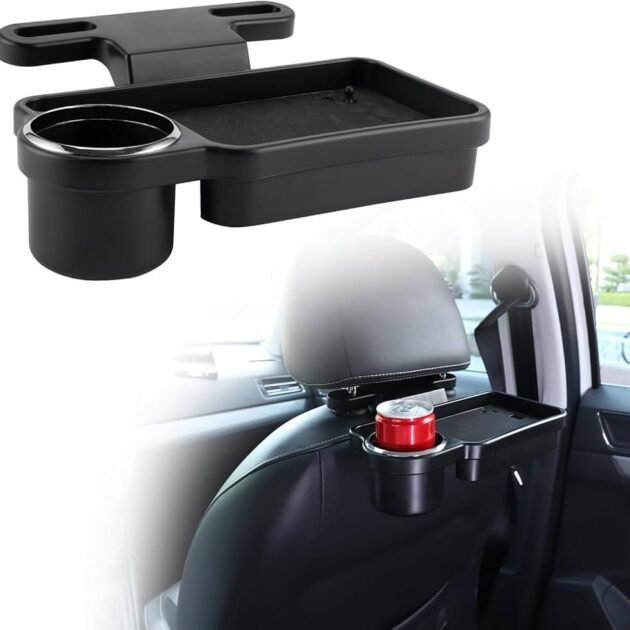 Porte-Gobelet Repliable pour Siège Auto - Conception pliable