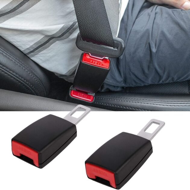 Extension de Boucle de Ceinture de Sécurité – 4 Pièces pour Plus de Confort et Sécurité en Voiture