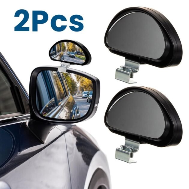 Miroir de Voiture pour Élargir la Vision et Augmenter la Sécurité 2PCS