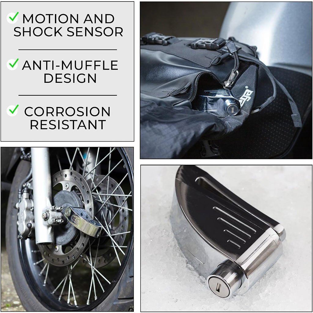 Antivol à Disque 110 dB avec Alarme – Sécurité Maximale pour Vélo et Moto - Image 2