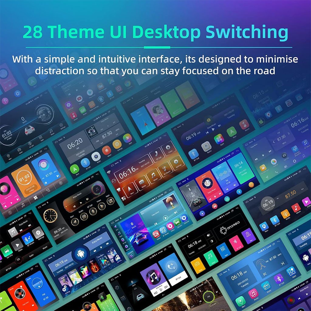 Autoradio Android 10,1 – CarPlay Apple et Android Auto Sans Fil - Image 2