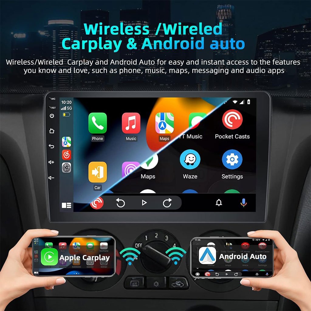Autoradio Android 10,1 – CarPlay Apple et Android Auto Sans Fil - Image 4