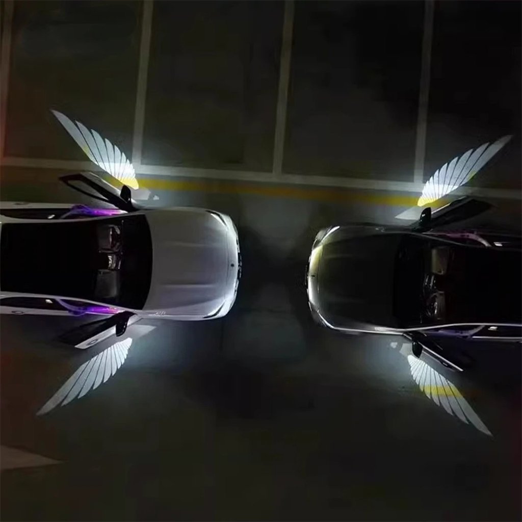 Éclairage Guance – Ailes d’Ange LED pour Voiture/Moto - Image 3