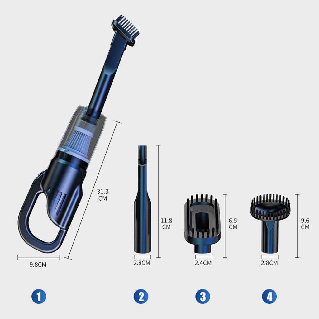 Aspirateur à Main Sans Fil Puissant pour Voiture - Aspiration 8500 Pa - Image 4