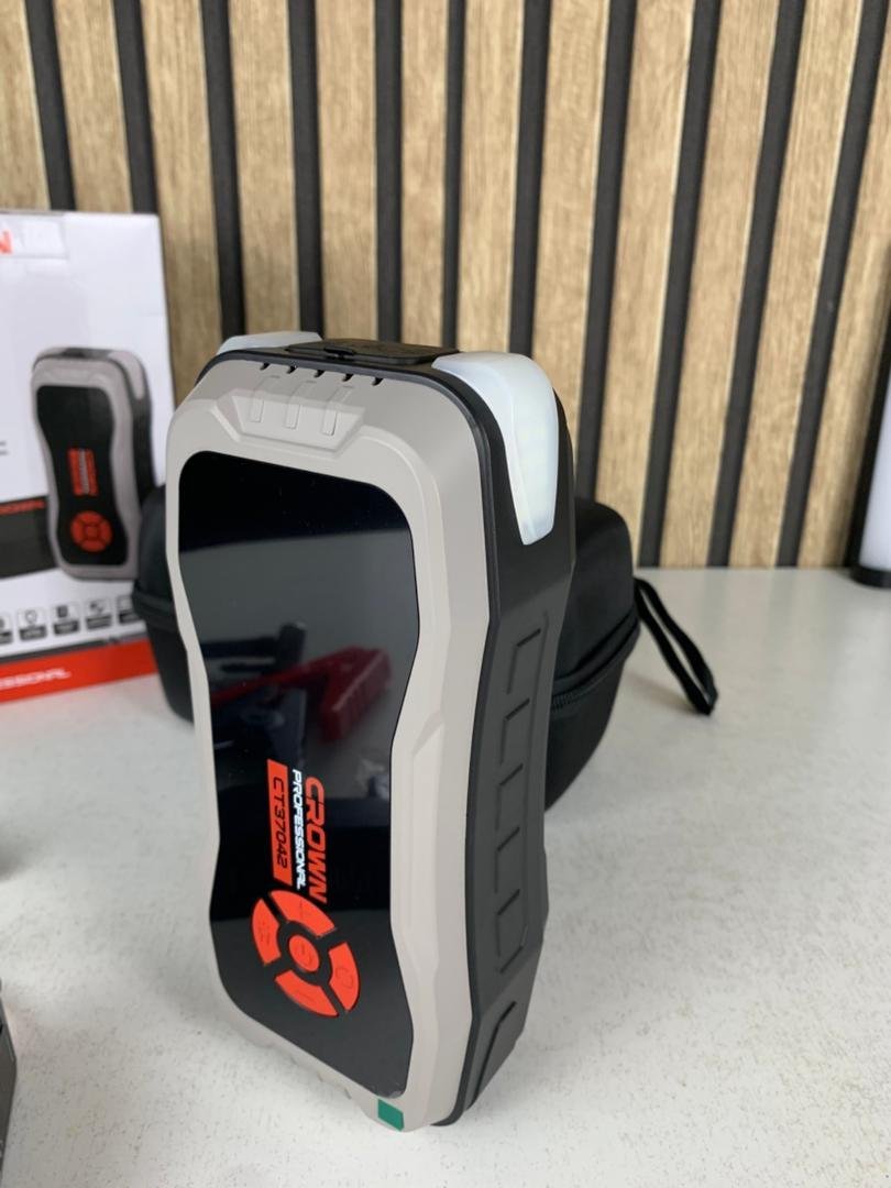 Booster CROWN CT37042 – Démarreur Auto Multifonction avec Compresseur & Power Bank - Image 7