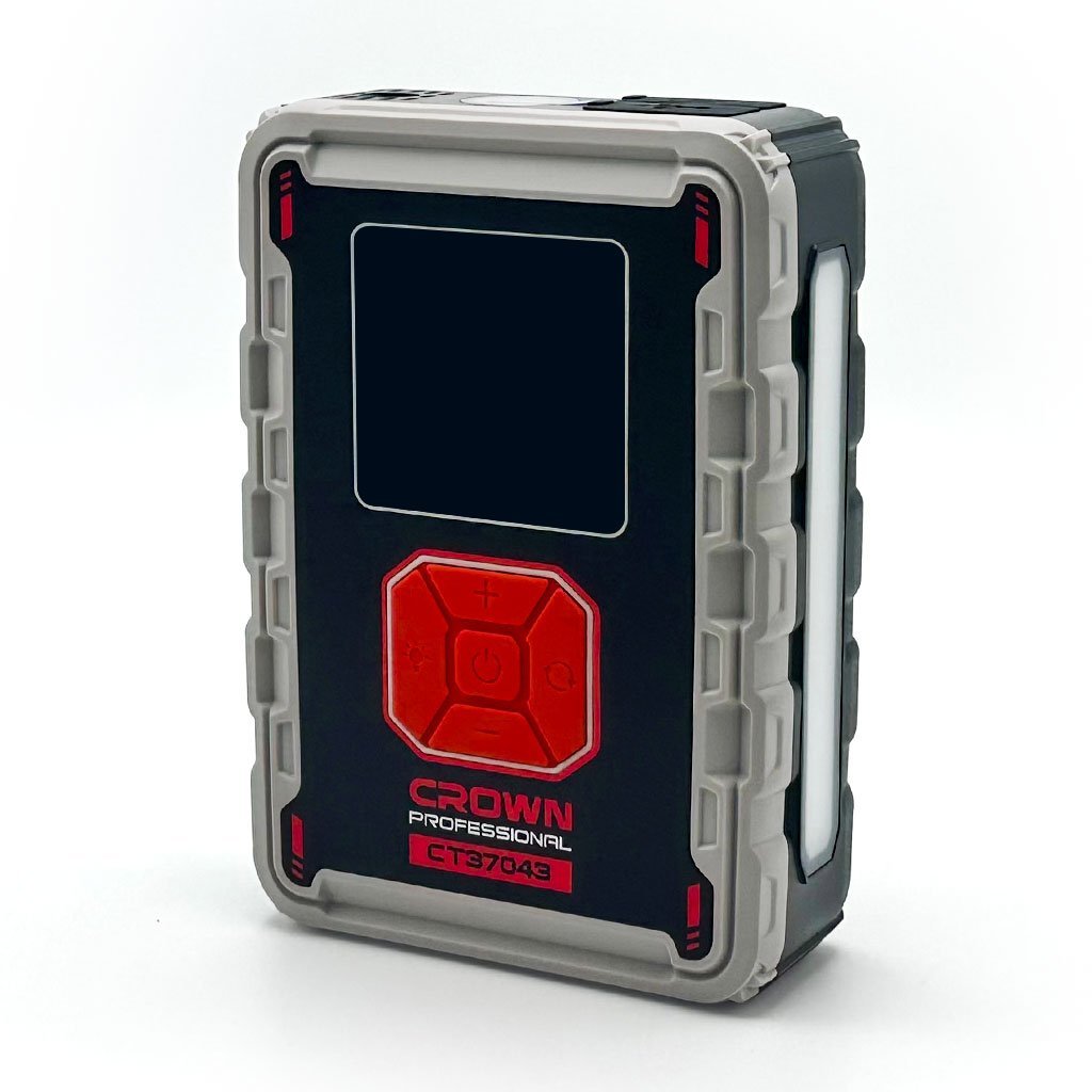 Booster Auto CROWN CT37043 – Démarreur 2000A avec Compresseur & Power Bank Intégré - Image 5