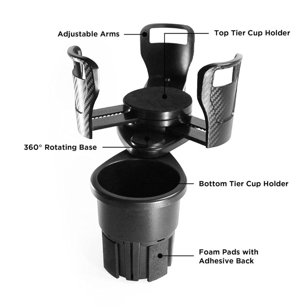 Porte-Gobelet Double Dream Hub Base Rotative à 360° - Image 3