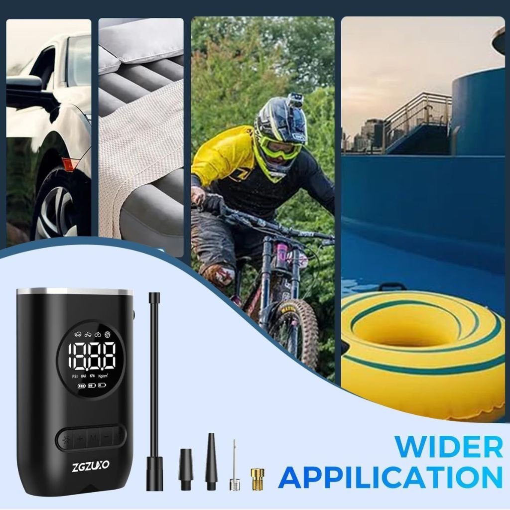 Compresseur d'Air Portable BumaiGo - Gonflage Rapide - Image 2