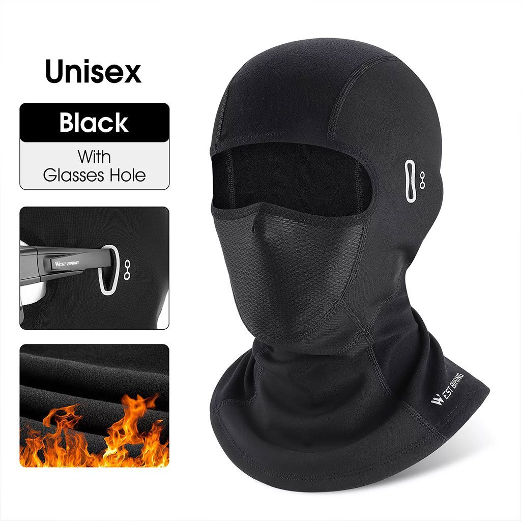 Cagoule Thermique d’Hiver avec Ouverture pour Lunettes – Protection Intégrale Anti-Froid & Anti-Vent