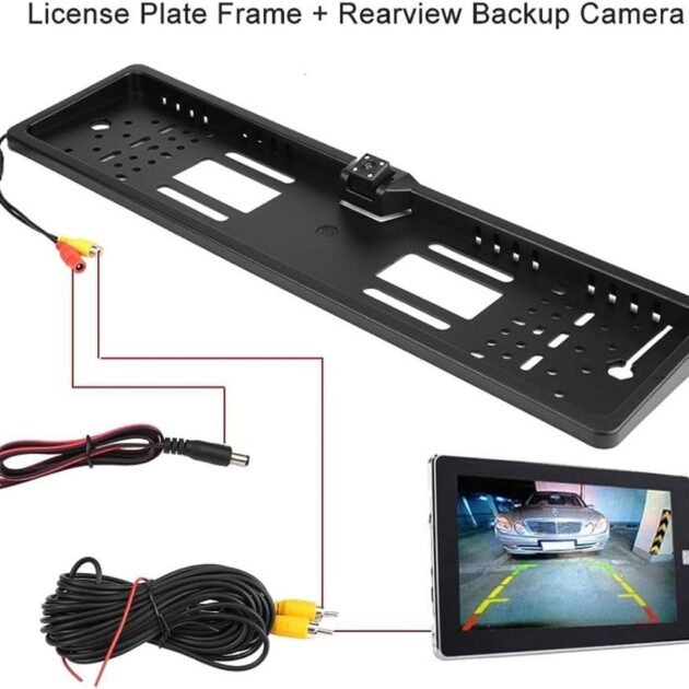 Caméra de recul HD pour voiture – Vision nocturne et sécurité totale !