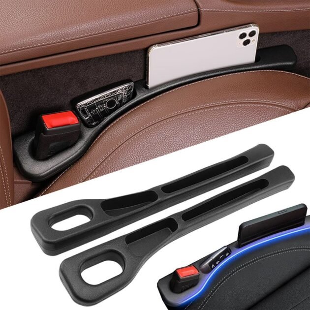 Organisateur de Remplissage de Joint de Siège pour Voiture 2Pcs – Rangez et Organisez Votre Espace