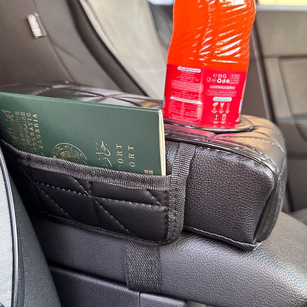 Coussin d'Accoudoir Voiture V2 avec Porte-Gobelet - Image 3