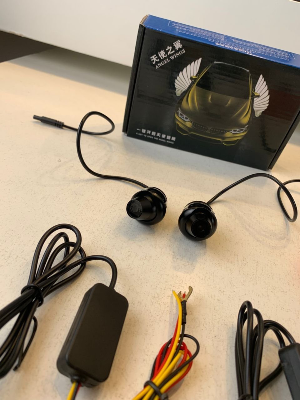 Éclairage Guance – Ailes d’Ange LED pour Voiture/Moto - Image 7