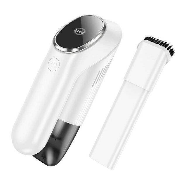 Aspirateur Électrique Pliable pour Voiture avec Éclairage LED