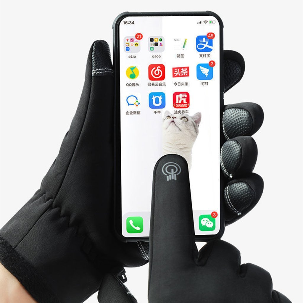 Pack Gants Thermiques Tactiles + Cagoule d’Hiver – Chaleur & Protection Totale - Image 3