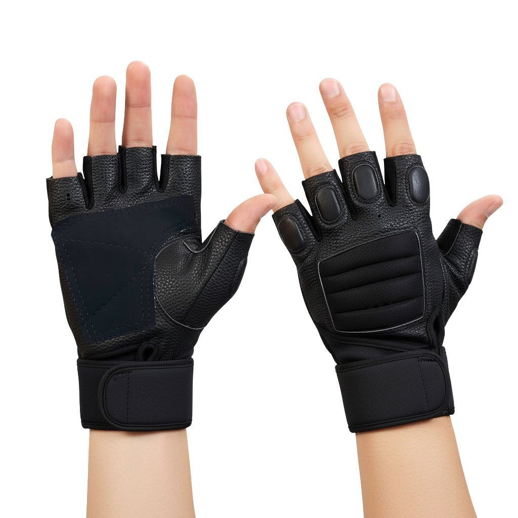Gants Tactiques Sans Doigts – Performance Pro Antidérapante pour Sport & Outdoor - Image 4