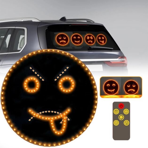 Panneau Lumineux LED Expressif avec Télécommande