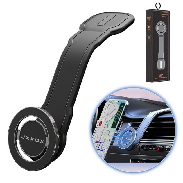 Support MagSafe pour Voiture – Fixation Magnétique Forte,