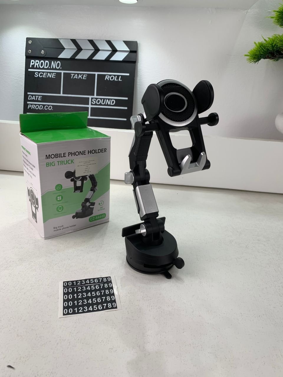 Support voiture 360° pour téléphone Ventouse & Bras Réglable - Image 7