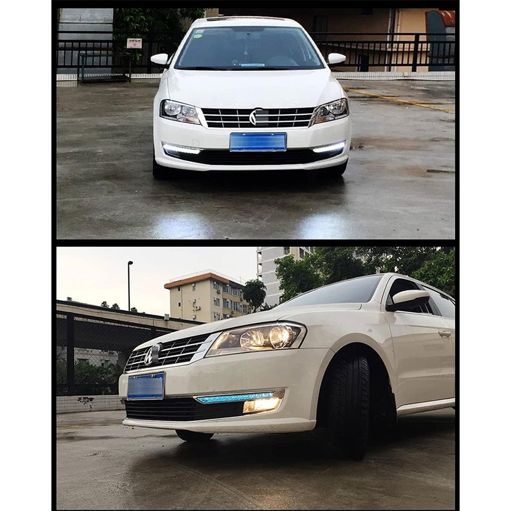 Bandes Lumineuses LED Flexibles pour Voiture 2Pcs – Éclairage Avant Puissant et Stylé - Image 6