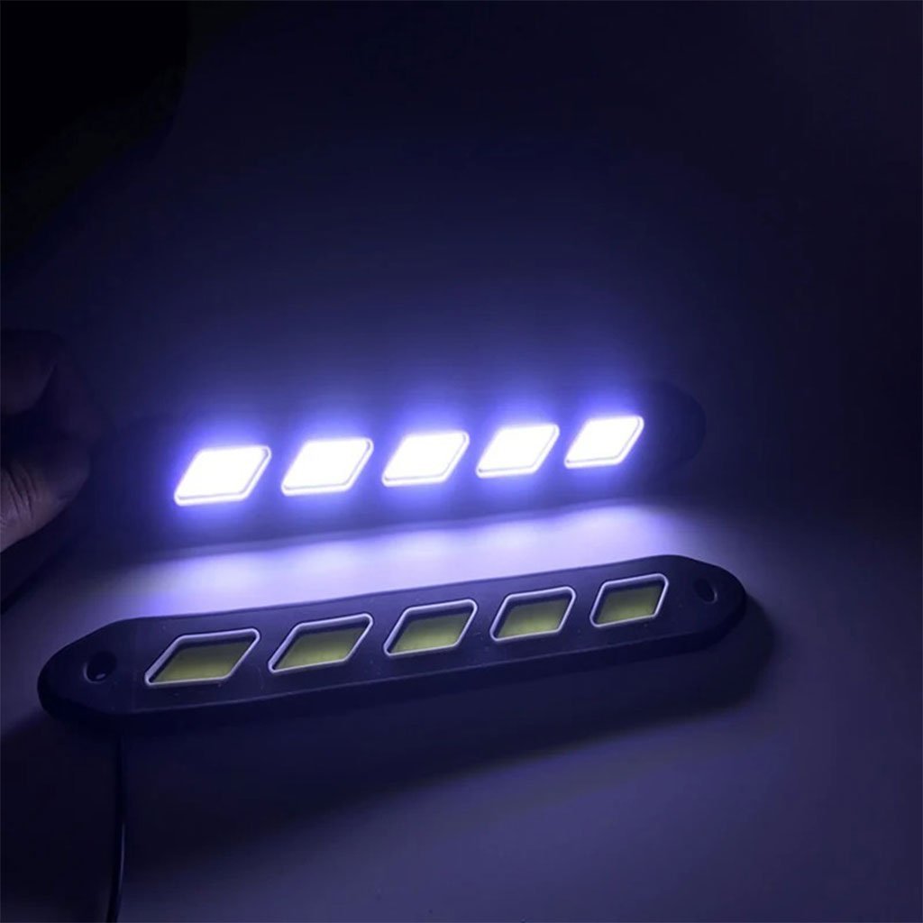 Bandes Lumineuses LED Flexibles pour Voiture 2Pcs – Éclairage Avant Moderne et Puissant - Image 8