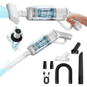 Aspirateur Portable à Main Sans Fil 10000 Pa Capacité de 450 ml