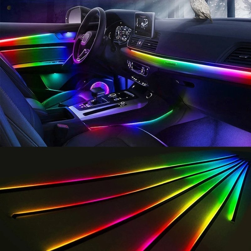LED Musical pour Voiture - Synchronisation Sonore, Réglage de Luminosité - Image 4