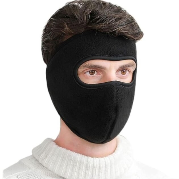 Cagoule Hiver Coupe-Vent en Polaire – Protection Totale et Confort Maximal