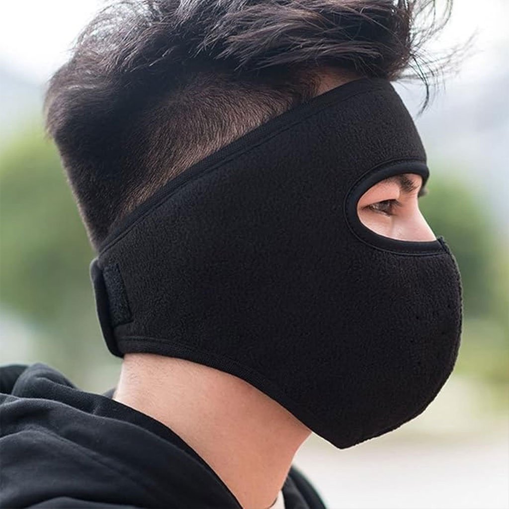 Cagoule Hiver Coupe-Vent en Polaire – Protection Totale et Confort Maximal - Image 6