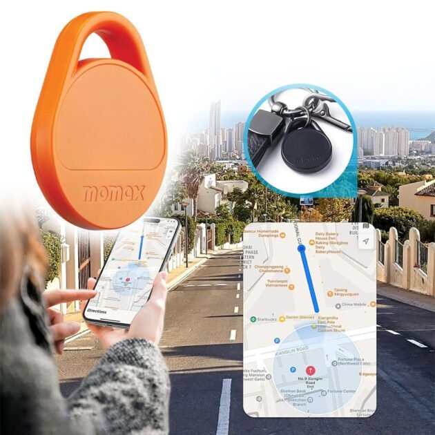 MOMAX Smart Tag Tracker avec l’application Apple Find My