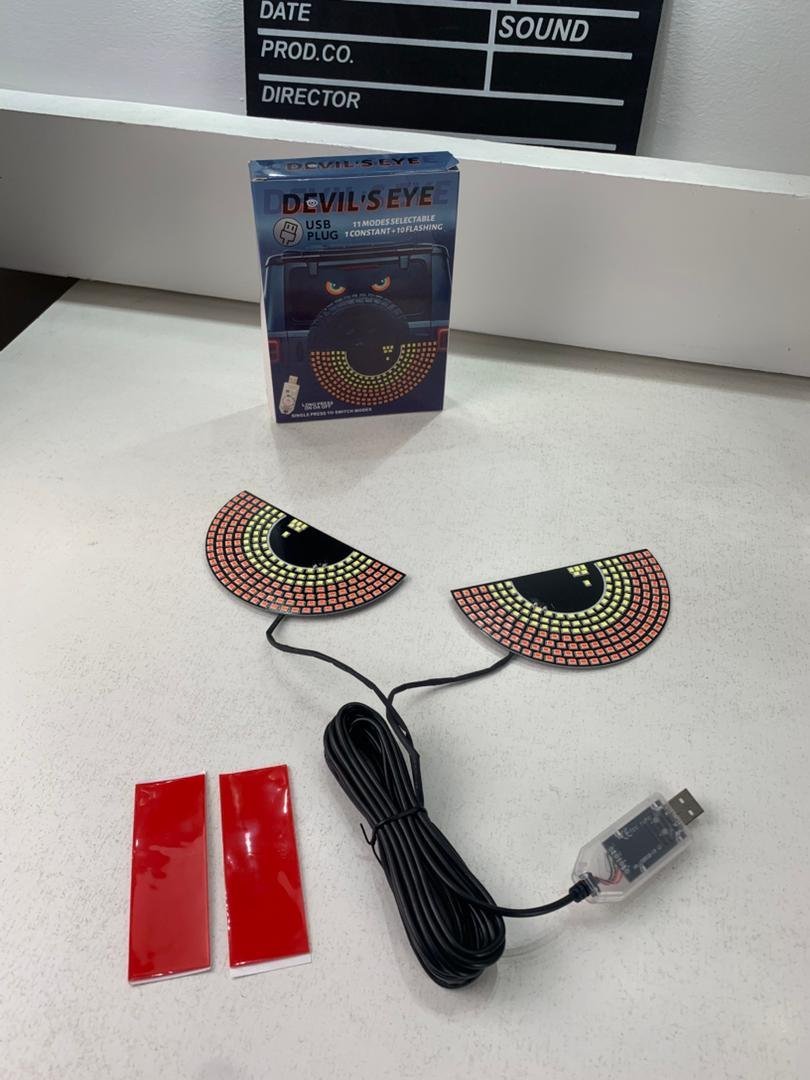 Feux de Voiture à LED Devil Eyes pour Pare-brise Arrière - Image 4