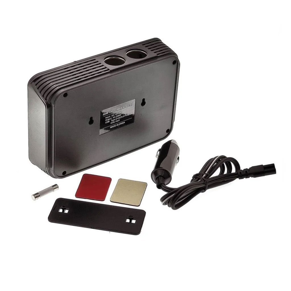 Onduleur de voiture USB Type-C Olesson 1661 220V/200W - Image 4