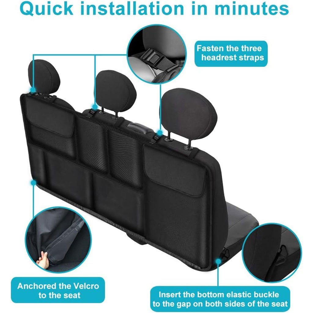 Organiseur de Coffre Ezilif Grande Capacité multi-poches - Image 4