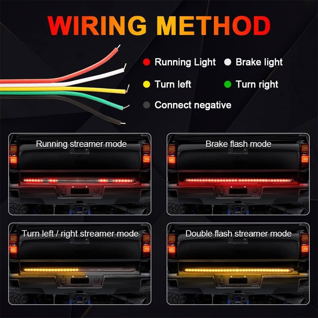 Rampe LED Arrière Multifunzione pour Voiture – Puissance, - Image 3