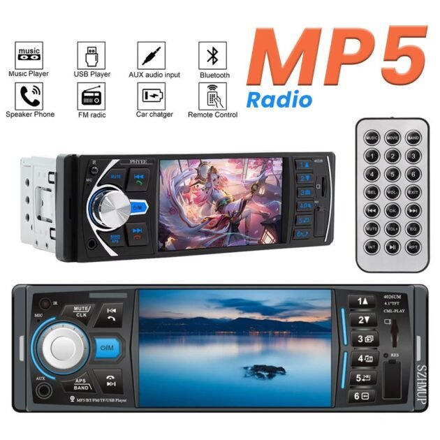 Autoradio MP5 4.1 Pouces FM Radio Écran HD