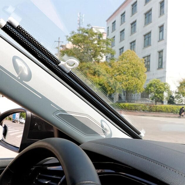 Pare-Soleil Occultant Voiture avec Ventouses 140x53cm