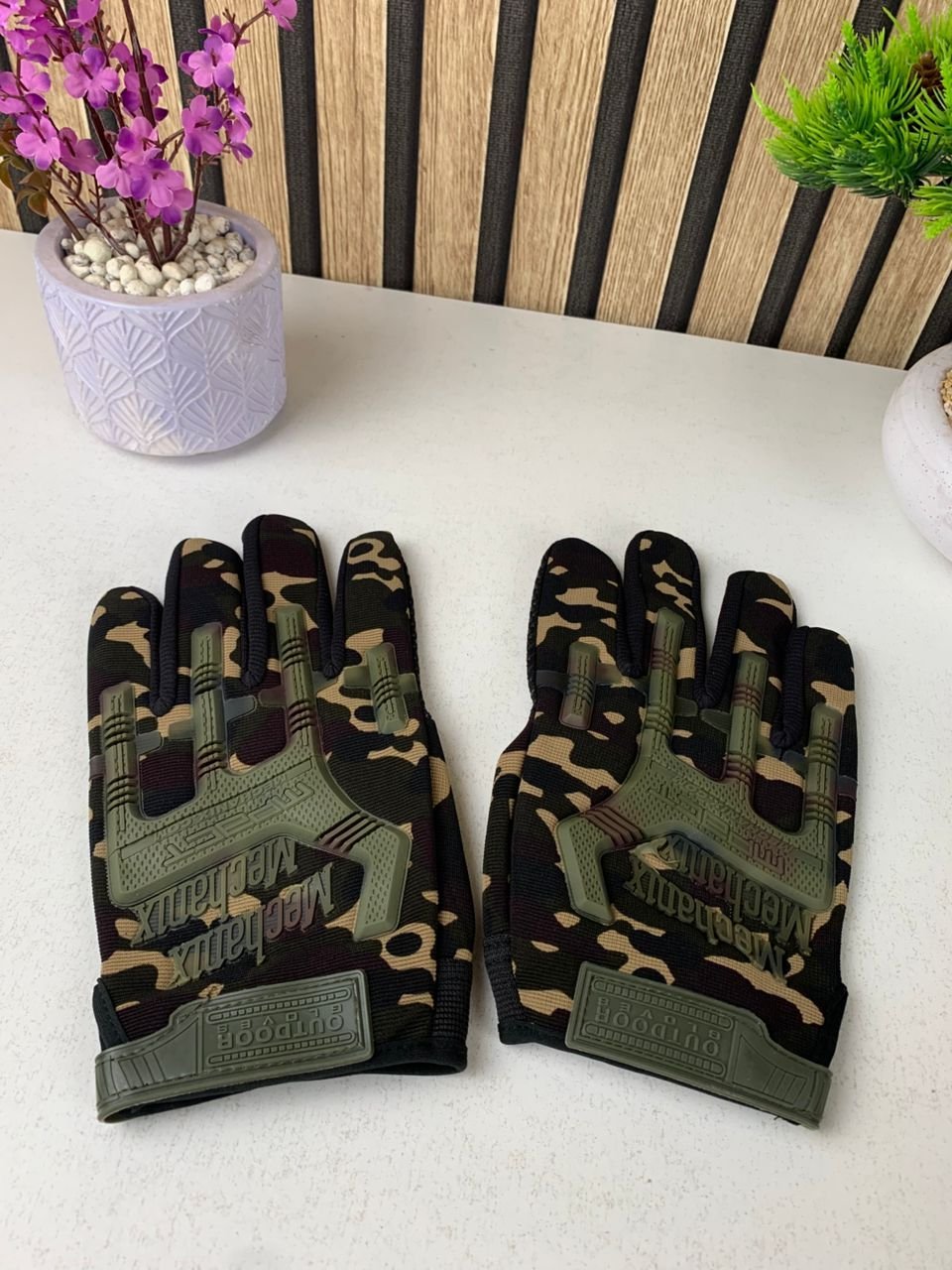 Gants antidérapants pour moto avec conception d’amortissement - Image 8