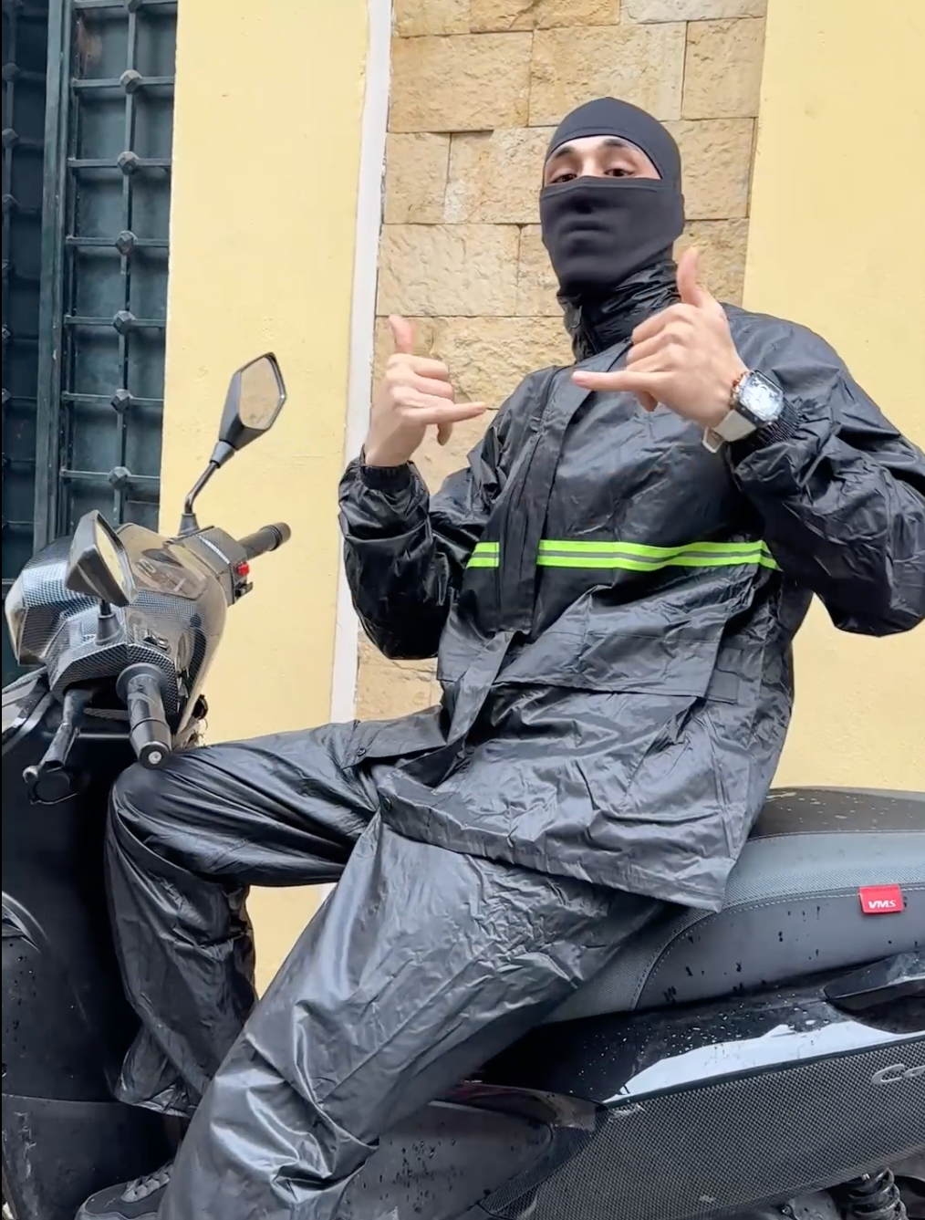 Pack Tenue de Pluie Imperméable Veste + Pantalon avec Cagoule - Image 8