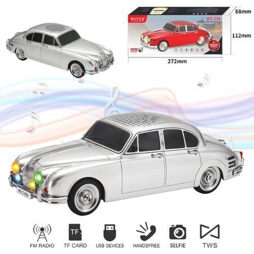 Voiture Haut-Parleur Bluetooth Sans Fil Rechargeable 10W