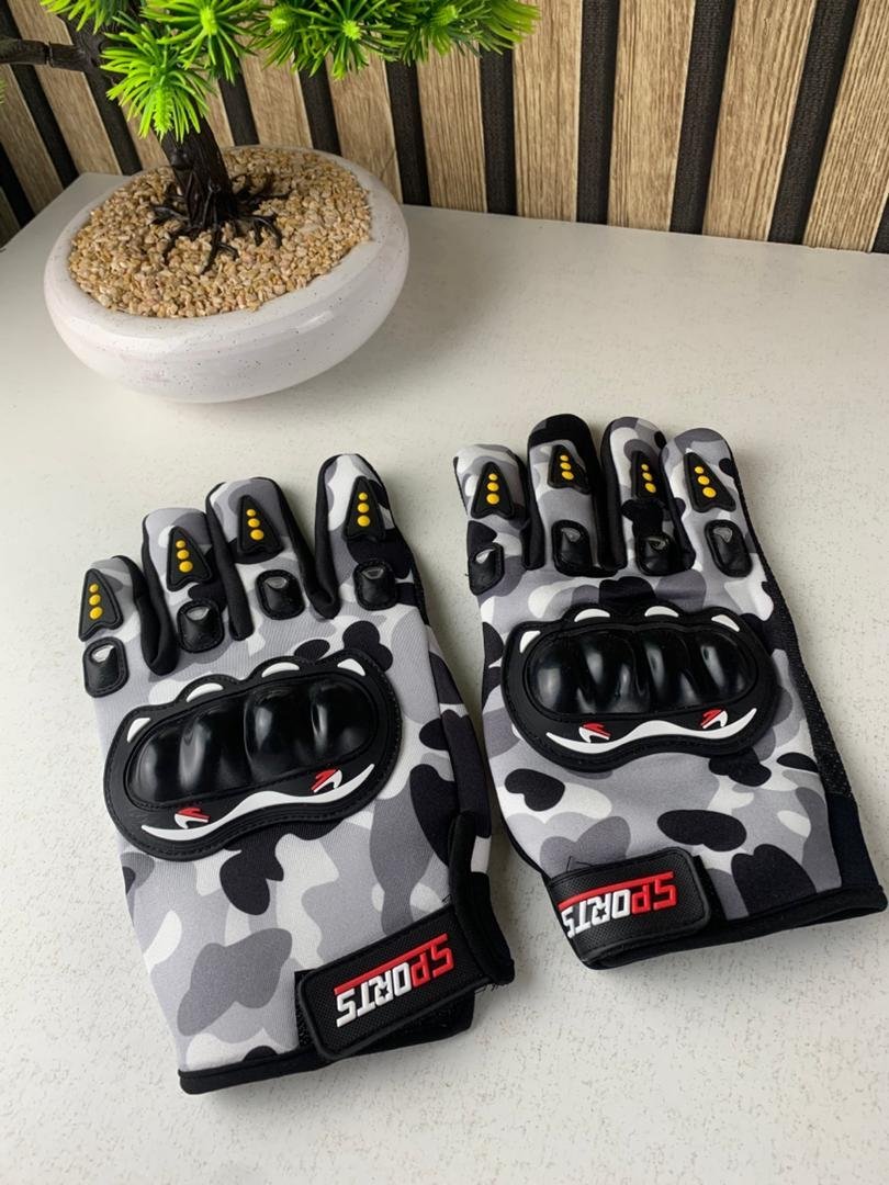 Gants de Moto Respirants Pro Biker à Doigts Longs V2 - Image 8