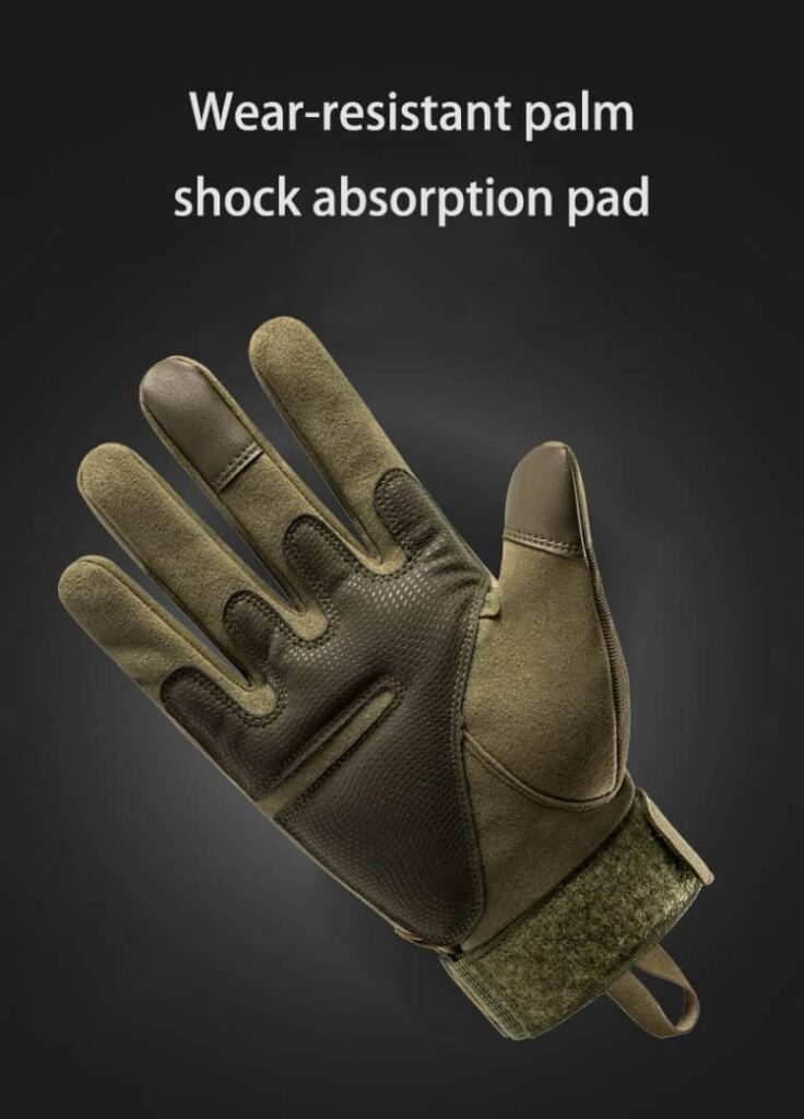 Pack-Moto Masque Air Flow + Gants Tactiques Doigt Complet – Protection, confort et style pour motards