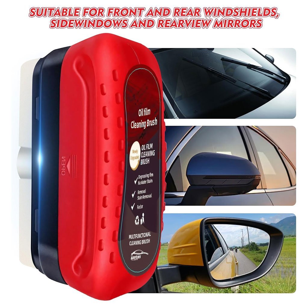 Brosse de nettoyage antibuée pour pare-brise et vitres de voiture – Clarté Instantanée, Conduite en Toute Sécurité - Image 3