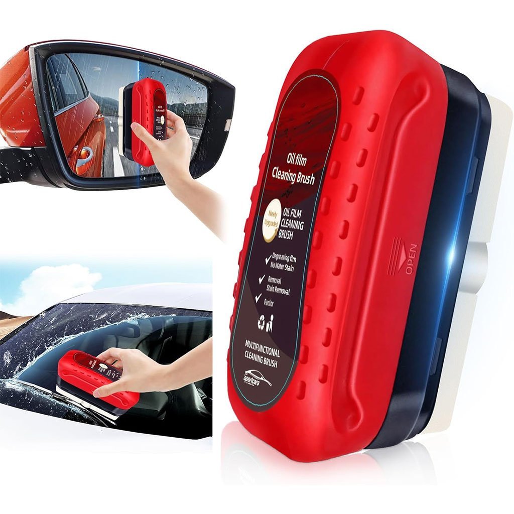 Brosse de nettoyage antibuée pour pare-brise et vitres de voiture – Clarté Instantanée, Conduite en Toute Sécurité