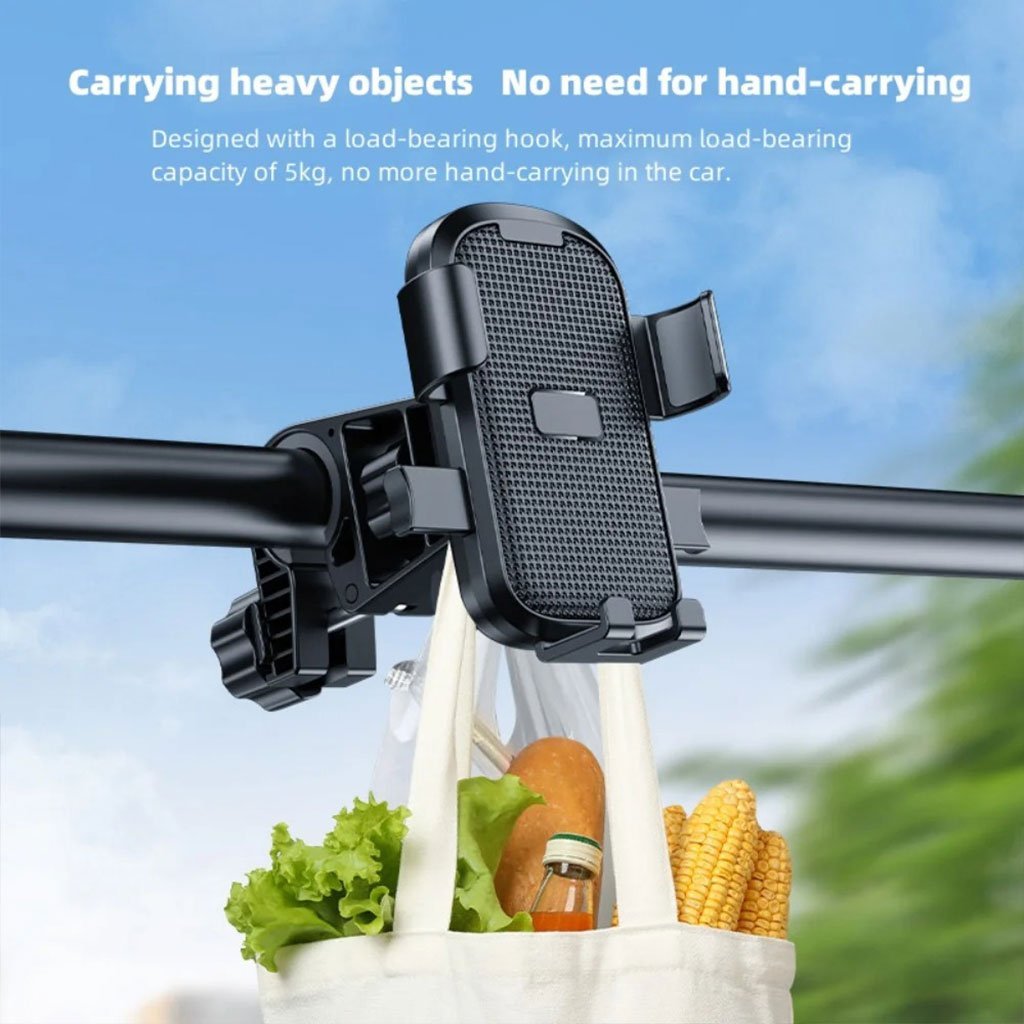 Support De Téléphone pour Vélo et Moto Rotatif 360 Dégrée - Image 3