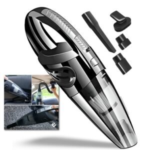Aspirateur Voiture Sans Fil + Câble USB 5V/12V – Nettoyage et Alimentation Pratiques