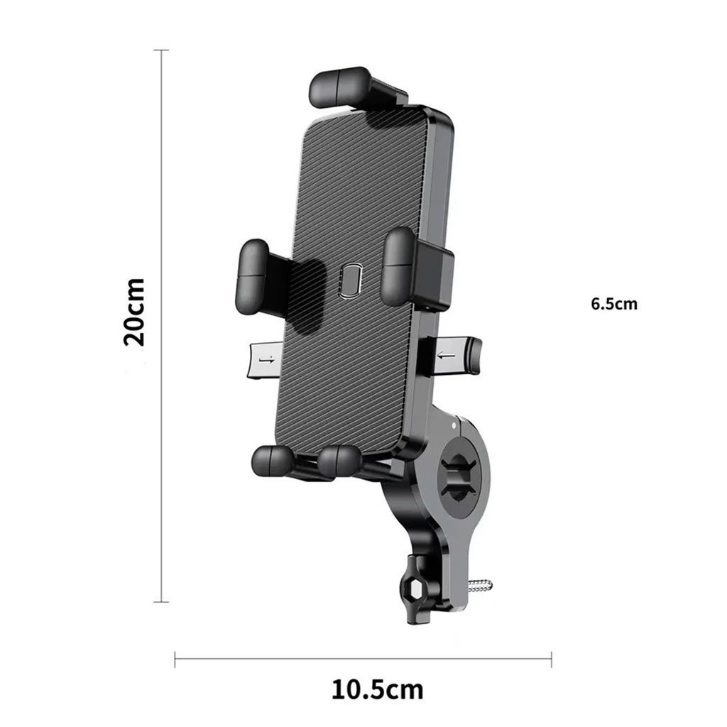 Support De Téléphone pour Vélo et Moto Rotatif 360 Dégrée - Image 2